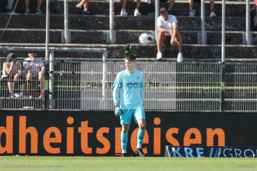 Dimitrios Gkoumas, AKON Arena, Würzburg, 09.09.2023, sport, action, BFV, Fussball, Saison 2023/2024, 9. Spieltag, Regionalliga Bayern, SGF, FWK, SpVgg Greuther Fürth II, FC Würzburger Kickers - Bild-ID: 2378443