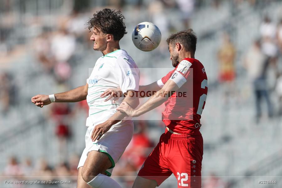 Ricky Bornschein, AKON Arena, Würzburg, 09.09.2023, sport, action, BFV, Fussball, Saison 2023/2024, 9. Spieltag, Regionalliga Bayern, SGF, FWK, SpVgg Greuther Fürth II, FC Würzburger Kickers - Bild-ID: 2378444
