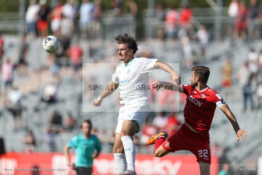 Ricky Bornschein, AKON Arena, Würzburg, 09.09.2023, sport, action, BFV, Fussball, Saison 2023/2024, 9. Spieltag, Regionalliga Bayern, SGF, FWK, SpVgg Greuther Fürth II, FC Würzburger Kickers - Bild-ID: 2378445