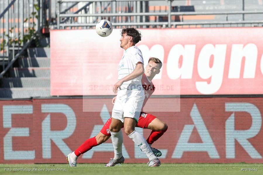 Ricky Bornschein, AKON Arena, Würzburg, 09.09.2023, sport, action, BFV, Fussball, Saison 2023/2024, 9. Spieltag, Regionalliga Bayern, SGF, FWK, SpVgg Greuther Fürth II, FC Würzburger Kickers - Bild-ID: 2378446
