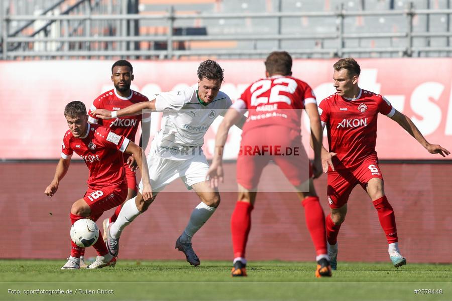 Ricky Bornschein, AKON Arena, Würzburg, 09.09.2023, sport, action, BFV, Fussball, Saison 2023/2024, 9. Spieltag, Regionalliga Bayern, SGF, FWK, SpVgg Greuther Fürth II, FC Würzburger Kickers - Bild-ID: 2378448