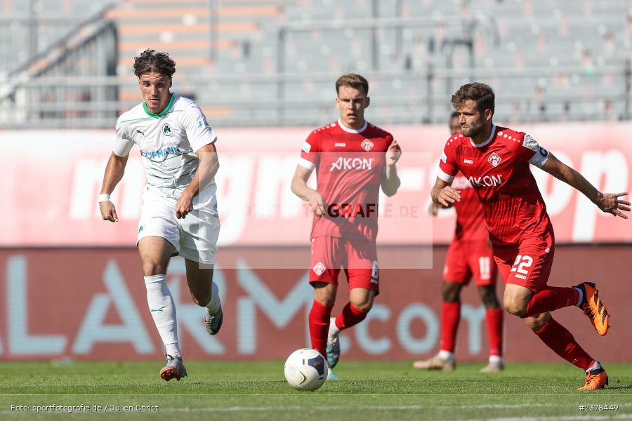 Ricky Bornschein, AKON Arena, Würzburg, 09.09.2023, sport, action, BFV, Fussball, Saison 2023/2024, 9. Spieltag, Regionalliga Bayern, SGF, FWK, SpVgg Greuther Fürth II, FC Würzburger Kickers - Bild-ID: 2378449