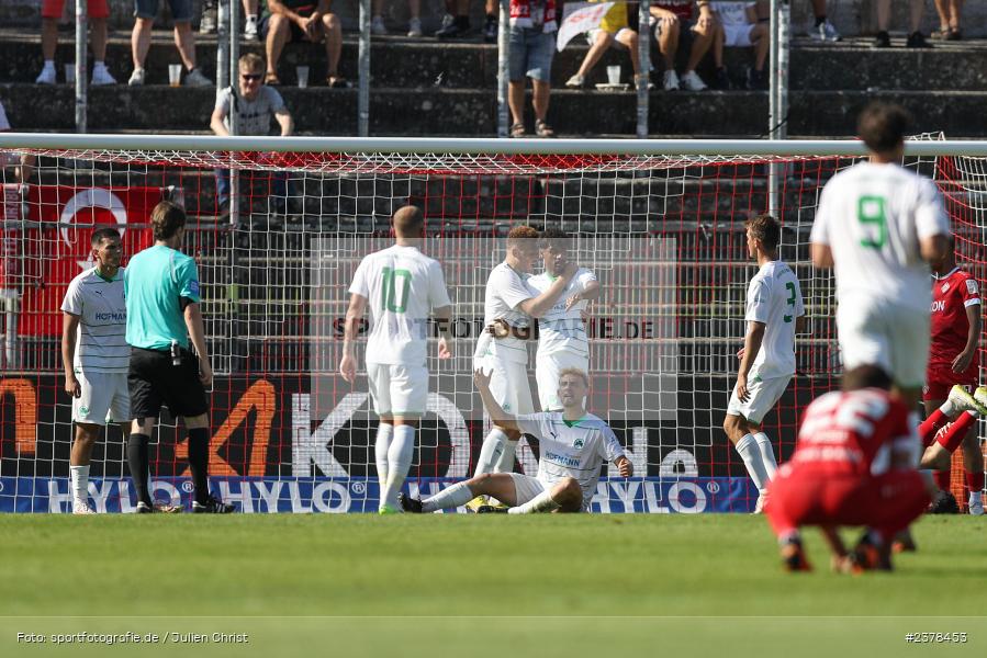 AKON Arena, Würzburg, 09.09.2023, sport, action, BFV, Fussball, Saison 2023/2024, 9. Spieltag, Regionalliga Bayern, SGF, FWK, SpVgg Greuther Fürth II, FC Würzburger Kickers - Bild-ID: 2378453