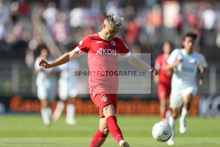 Thomas Haas, AKON Arena, Würzburg, 09.09.2023, sport, action, BFV, Fussball, Saison 2023/2024, 9. Spieltag, Regionalliga Bayern, SGF, FWK, SpVgg Greuther Fürth II, FC Würzburger Kickers - Bild-ID: 2378458 Thomas Haas, AKON Arena, Würzburg, 09.09.2023, sport, action, BFV, Fussball, Saison 2023/2024, 9. Spieltag, Regionalliga Bayern, SGF, FWK, SpVgg Greuther Fürth II, FC Würzburger Kickers - Bild-ID: 2378458