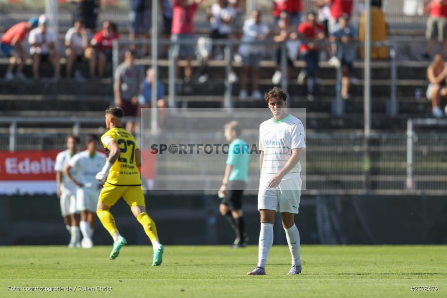 Ricky Bornschein, AKON Arena, Würzburg, 09.09.2023, sport, action, BFV, Fussball, Saison 2023/2024, 9. Spieltag, Regionalliga Bayern, SGF, FWK, SpVgg Greuther Fürth II, FC Würzburger Kickers - Bild-ID: 2378479