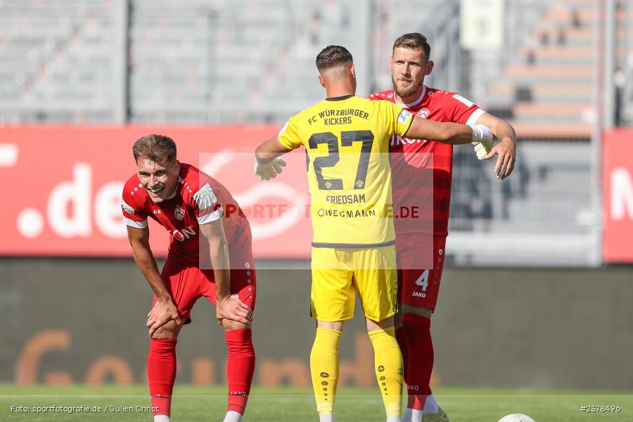 Marius Wegmann, AKON Arena, Würzburg, 09.09.2023, sport, action, BFV, Fussball, Saison 2023/2024, 9. Spieltag, Regionalliga Bayern, SGF, FWK, SpVgg Greuther Fürth II, FC Würzburger Kickers - Bild-ID: 2378496