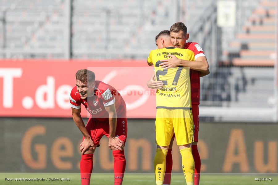 Marius Wegmann, AKON Arena, Würzburg, 09.09.2023, sport, action, BFV, Fussball, Saison 2023/2024, 9. Spieltag, Regionalliga Bayern, SGF, FWK, SpVgg Greuther Fürth II, FC Würzburger Kickers - Bild-ID: 2378498