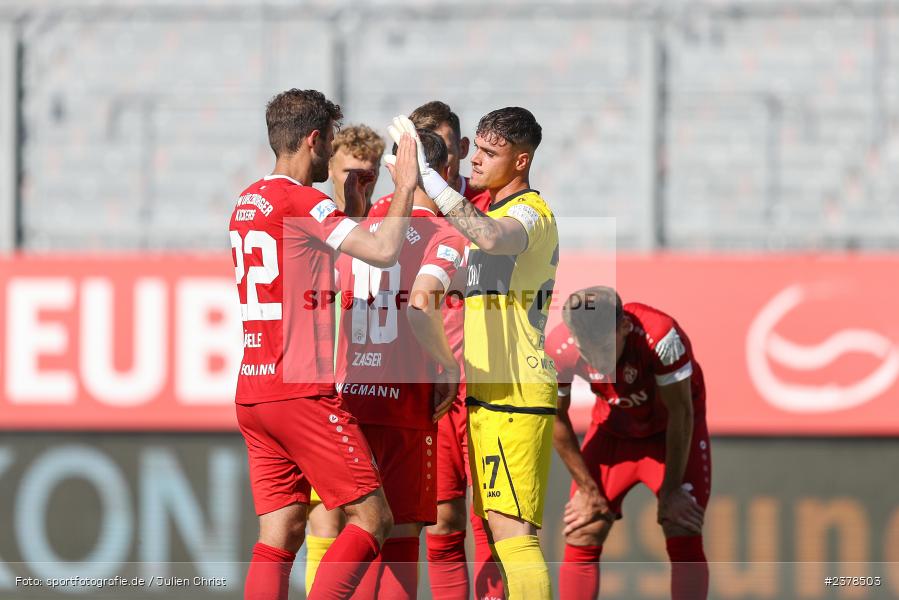 Vincent Friedsam, AKON Arena, Würzburg, 09.09.2023, sport, action, BFV, Fussball, Saison 2023/2024, 9. Spieltag, Regionalliga Bayern, SGF, FWK, SpVgg Greuther Fürth II, FC Würzburger Kickers - Bild-ID: 2378503