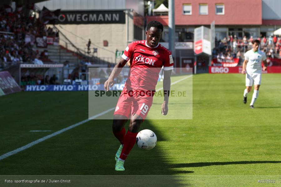 Benjika Caciel, AKON Arena, Würzburg, 09.09.2023, sport, action, BFV, Fussball, Saison 2023/2024, 9. Spieltag, Regionalliga Bayern, SGF, FWK, SpVgg Greuther Fürth II, FC Würzburger Kickers - Bild-ID: 2378523