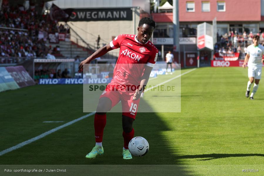 Benjika Caciel, AKON Arena, Würzburg, 09.09.2023, sport, action, BFV, Fussball, Saison 2023/2024, 9. Spieltag, Regionalliga Bayern, SGF, FWK, SpVgg Greuther Fürth II, FC Würzburger Kickers - Bild-ID: 2378524