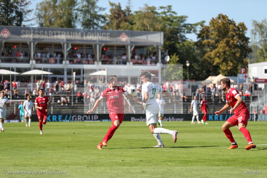 Peter Kurzweg, AKON Arena, Würzburg, 09.09.2023, sport, action, BFV, Fussball, Saison 2023/2024, 9. Spieltag, Regionalliga Bayern, SGF, FWK, SpVgg Greuther Fürth II, FC Würzburger Kickers - Bild-ID: 2378533