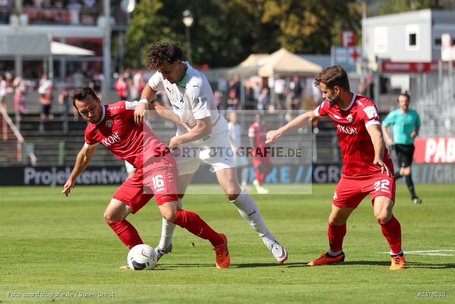 Peter Kurzweg, AKON Arena, Würzburg, 09.09.2023, sport, action, BFV, Fussball, Saison 2023/2024, 9. Spieltag, Regionalliga Bayern, SGF, FWK, SpVgg Greuther Fürth II, FC Würzburger Kickers - Bild-ID: 2378535