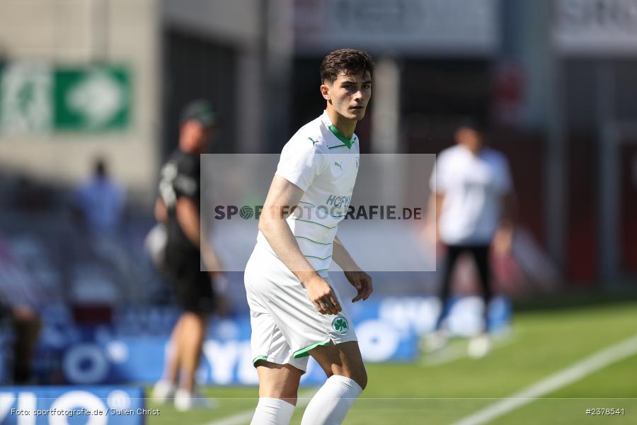 Aiden Mostofi, AKON Arena, Würzburg, 09.09.2023, sport, action, BFV, Fussball, Saison 2023/2024, 9. Spieltag, Regionalliga Bayern, SGF, FWK, SpVgg Greuther Fürth II, FC Würzburger Kickers - Bild-ID: 2378541