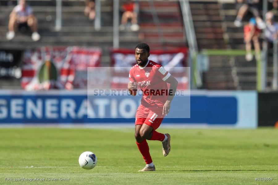 Fabrice Montcheu, AKON Arena, Würzburg, 09.09.2023, sport, action, BFV, Fussball, Saison 2023/2024, 9. Spieltag, Regionalliga Bayern, SGF, FWK, SpVgg Greuther Fürth II, FC Würzburger Kickers - Bild-ID: 2378556