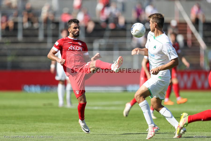 Dardan Karimani, AKON Arena, Würzburg, 09.09.2023, sport, action, BFV, Fussball, Saison 2023/2024, 9. Spieltag, Regionalliga Bayern, SGF, FWK, SpVgg Greuther Fürth II, FC Würzburger Kickers - Bild-ID: 2378560 Dardan Karimani, AKON Arena, Würzburg, 09.09.2023, sport, action, BFV, Fussball, Saison 2023/2024, 9. Spieltag, Regionalliga Bayern, SGF, FWK, SpVgg Greuther Fürth II, FC Würzburger Kickers - Bild-ID: 2378560
