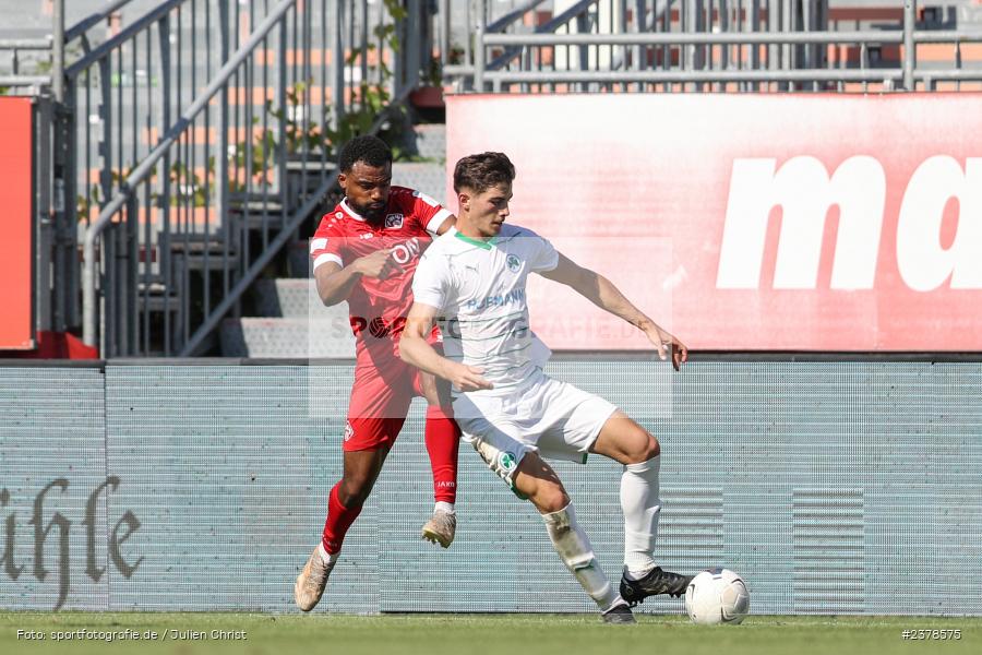 Aiden Mostofi, AKON Arena, Würzburg, 09.09.2023, sport, action, BFV, Fussball, Saison 2023/2024, 9. Spieltag, Regionalliga Bayern, SGF, FWK, SpVgg Greuther Fürth II, FC Würzburger Kickers - Bild-ID: 2378575