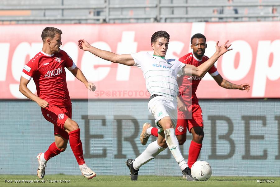 Aiden Mostofi, AKON Arena, Würzburg, 09.09.2023, sport, action, BFV, Fussball, Saison 2023/2024, 9. Spieltag, Regionalliga Bayern, SGF, FWK, SpVgg Greuther Fürth II, FC Würzburger Kickers - Bild-ID: 2378576