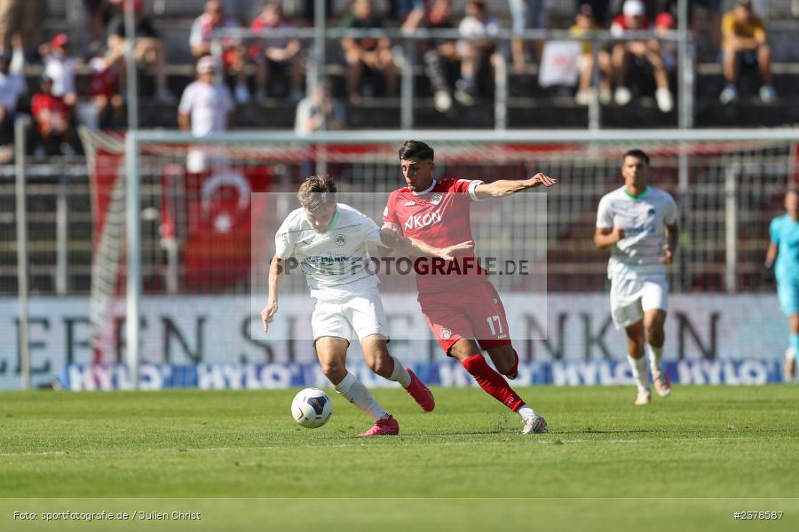 Sebastian Müller, AKON Arena, Würzburg, 09.09.2023, sport, action, BFV, Fussball, Saison 2023/2024, 9. Spieltag, Regionalliga Bayern, SGF, FWK, SpVgg Greuther Fürth II, FC Würzburger Kickers - Bild-ID: 2378587