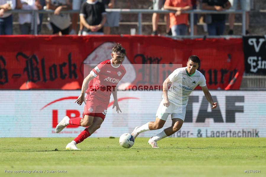 Pascal Moll, AKON Arena, Würzburg, 09.09.2023, sport, action, BFV, Fussball, Saison 2023/2024, 9. Spieltag, Regionalliga Bayern, SGF, FWK, SpVgg Greuther Fürth II, FC Würzburger Kickers - Bild-ID: 2378591