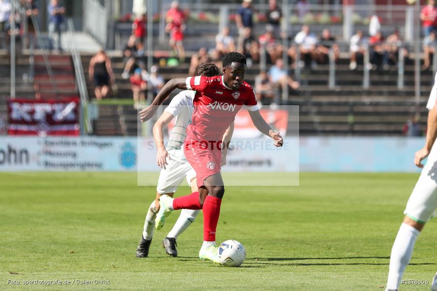Benjika Caciel, AKON Arena, Würzburg, 09.09.2023, sport, action, BFV, Fussball, Saison 2023/2024, 9. Spieltag, Regionalliga Bayern, SGF, FWK, SpVgg Greuther Fürth II, FC Würzburger Kickers - Bild-ID: 2378606