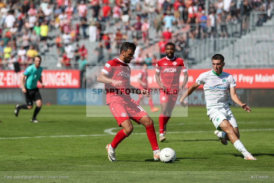 Dardan Karimani, AKON Arena, Würzburg, 09.09.2023, sport, action, BFV, Fussball, Saison 2023/2024, 9. Spieltag, Regionalliga Bayern, SGF, FWK, SpVgg Greuther Fürth II, FC Würzburger Kickers - Bild-ID: 2378608