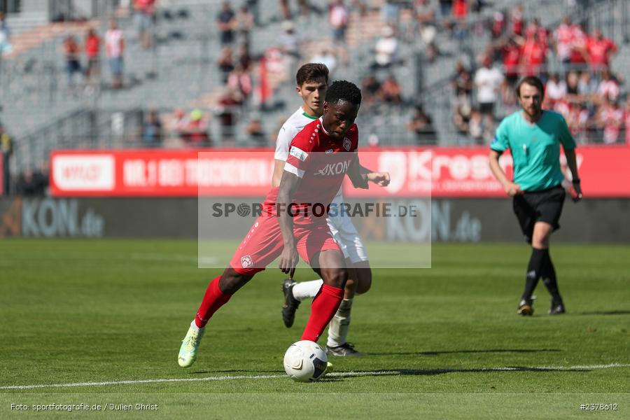 Benjika Caciel, AKON Arena, Würzburg, 09.09.2023, sport, action, BFV, Fussball, Saison 2023/2024, 9. Spieltag, Regionalliga Bayern, SGF, FWK, SpVgg Greuther Fürth II, FC Würzburger Kickers - Bild-ID: 2378612