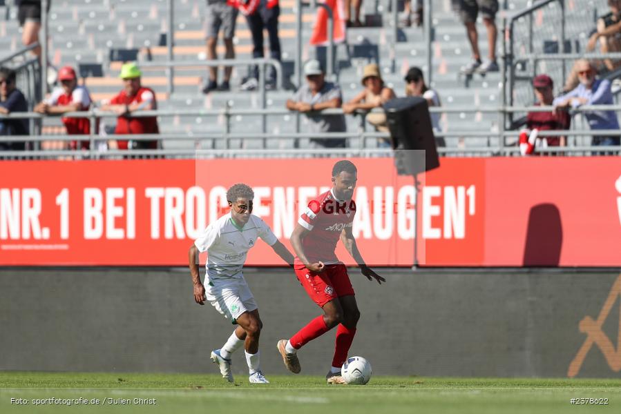 Alexander Beusch, AKON Arena, Würzburg, 09.09.2023, sport, action, BFV, Fussball, Saison 2023/2024, 9. Spieltag, Regionalliga Bayern, SGF, FWK, SpVgg Greuther Fürth II, FC Würzburger Kickers - Bild-ID: 2378622