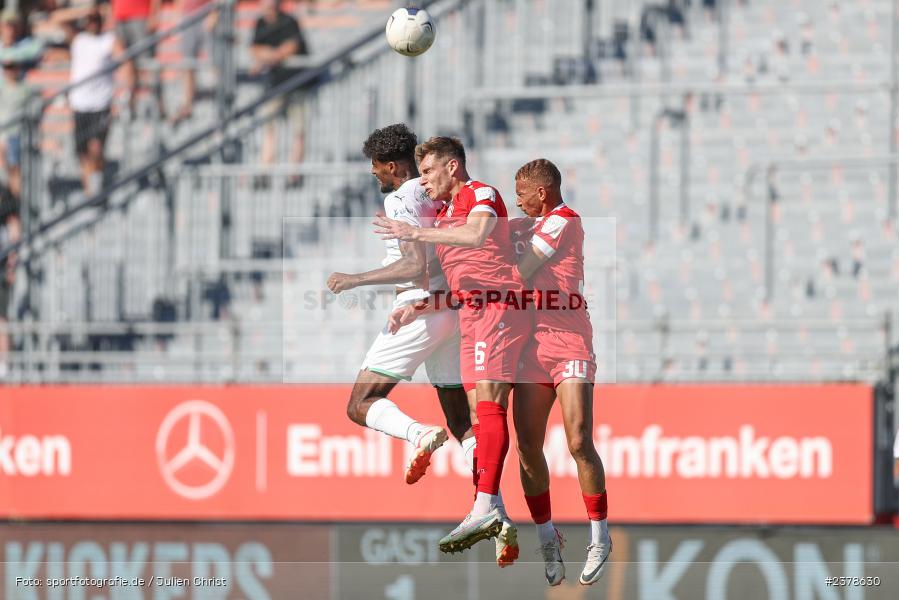 Tyron Duah, AKON Arena, Würzburg, 09.09.2023, sport, action, BFV, Fussball, Saison 2023/2024, 9. Spieltag, Regionalliga Bayern, SGF, FWK, SpVgg Greuther Fürth II, FC Würzburger Kickers - Bild-ID: 2378630