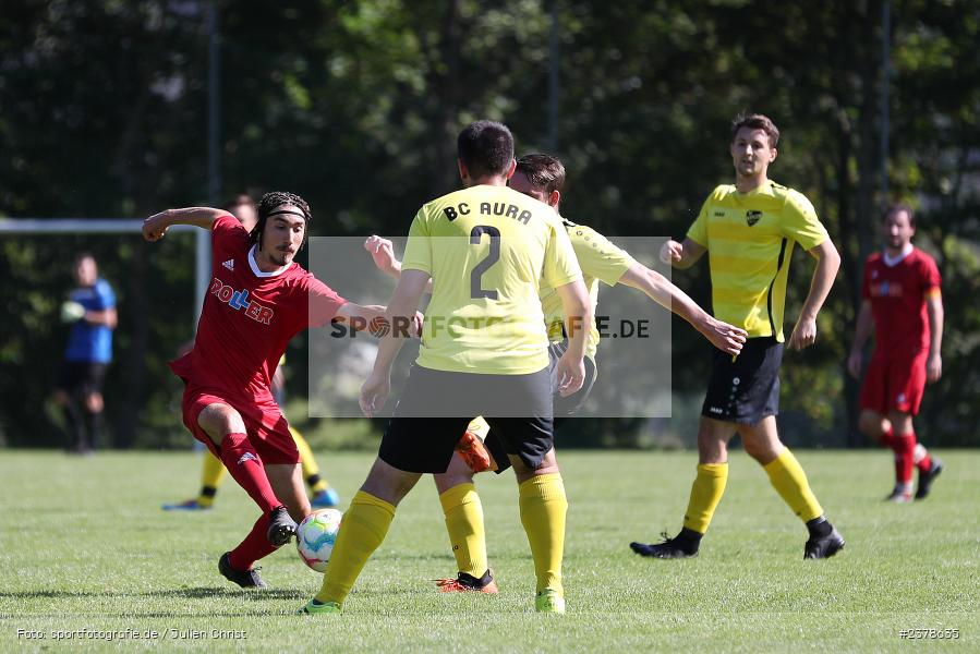 Luis Vogt, Sportgelände, Aura im Sinngrund, 10.09.2023, sport, action, BFV, Fussball, Saison 2023/2024, 5. Spieltag, Kreisklasse Würzburg, SVR, BSC, SV Rieneck, BSC Aura - Bild-ID: 2378635