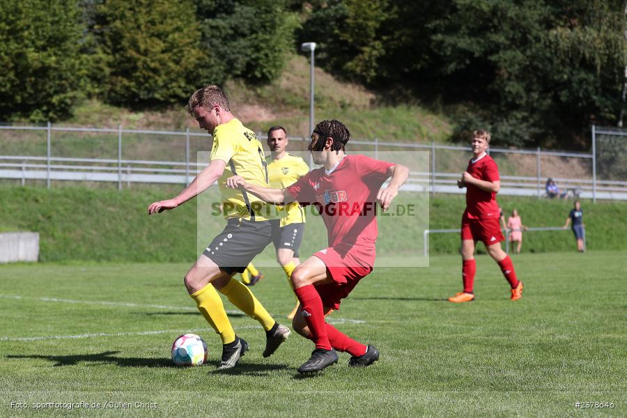 Luca Knöll, Sportgelände, Aura im Sinngrund, 10.09.2023, sport, action, BFV, Fussball, Saison 2023/2024, 5. Spieltag, Kreisklasse Würzburg, SVR, BSC, SV Rieneck, BSC Aura - Bild-ID: 2378646