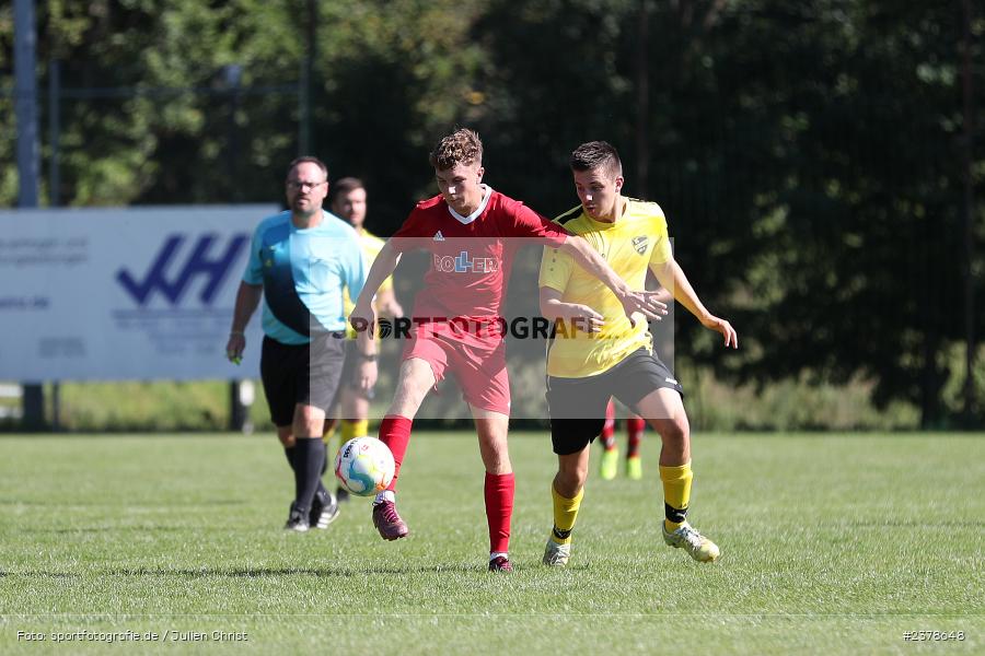 David Mathea, Sportgelände, Aura im Sinngrund, 10.09.2023, sport, action, BFV, Fussball, Saison 2023/2024, 5. Spieltag, Kreisklasse Würzburg, SVR, BSC, SV Rieneck, BSC Aura - Bild-ID: 2378648