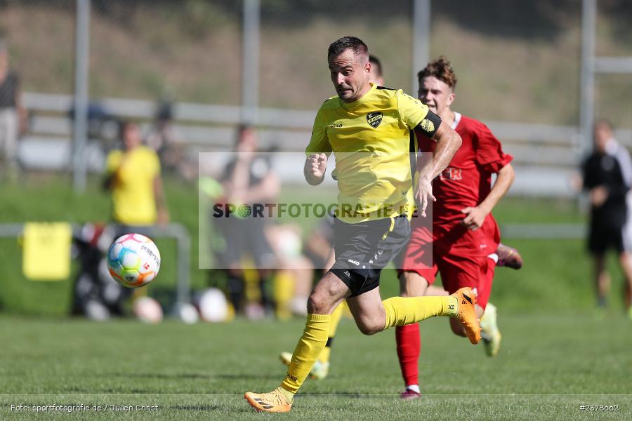 David Pahls, Sportgelände, Aura im Sinngrund, 10.09.2023, sport, action, BFV, Fussball, Saison 2023/2024, 5. Spieltag, Kreisklasse Würzburg, SVR, BSC, SV Rieneck, BSC Aura - Bild-ID: 2378662