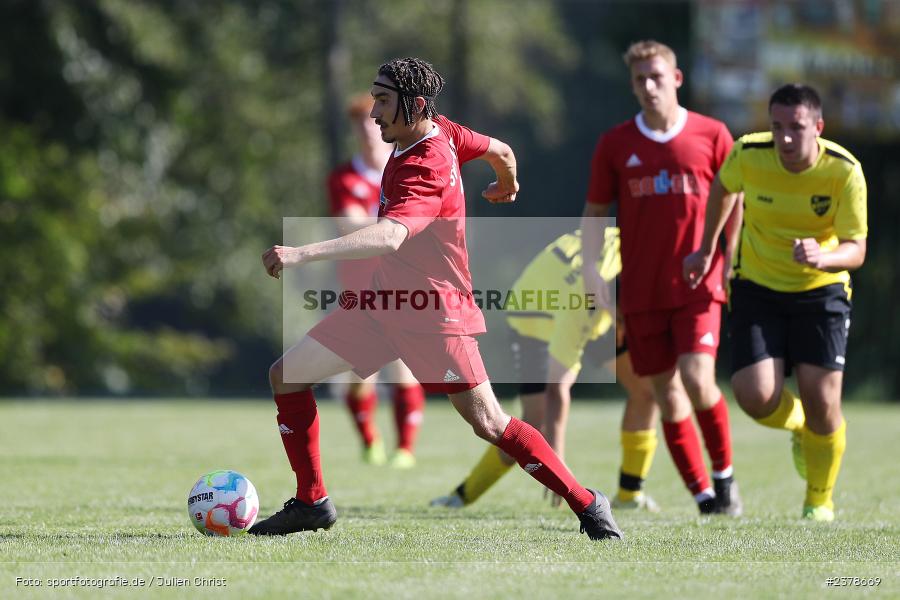 Luis Vogt, Sportgelände, Aura im Sinngrund, 10.09.2023, sport, action, BFV, Fussball, Saison 2023/2024, 5. Spieltag, Kreisklasse Würzburg, SVR, BSC, SV Rieneck, BSC Aura - Bild-ID: 2378669