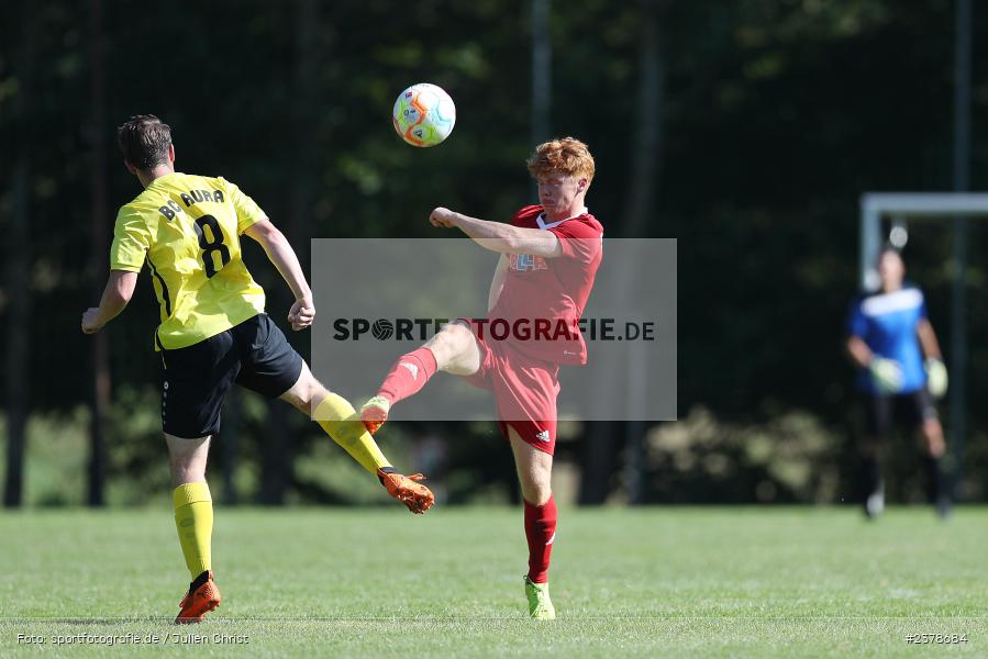 Julius Schlegel, Sportgelände, Aura im Sinngrund, 10.09.2023, sport, action, BFV, Fussball, Saison 2023/2024, 5. Spieltag, Kreisklasse Würzburg, SVR, BSC, SV Rieneck, BSC Aura - Bild-ID: 2378684