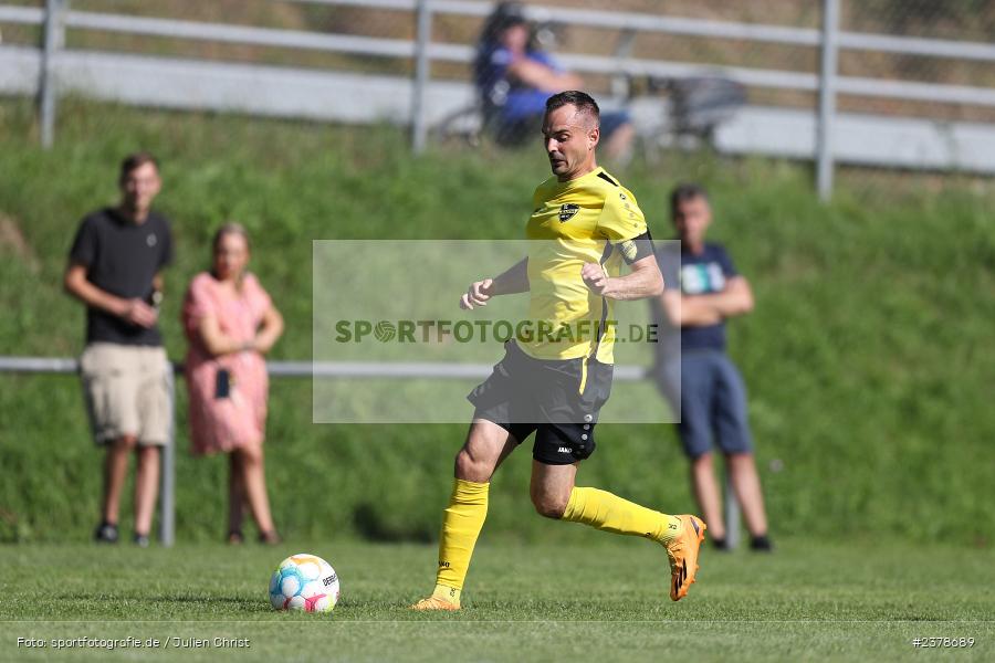 David Pahls, Sportgelände, Aura im Sinngrund, 10.09.2023, sport, action, BFV, Fussball, Saison 2023/2024, 5. Spieltag, Kreisklasse Würzburg, SVR, BSC, SV Rieneck, BSC Aura - Bild-ID: 2378689