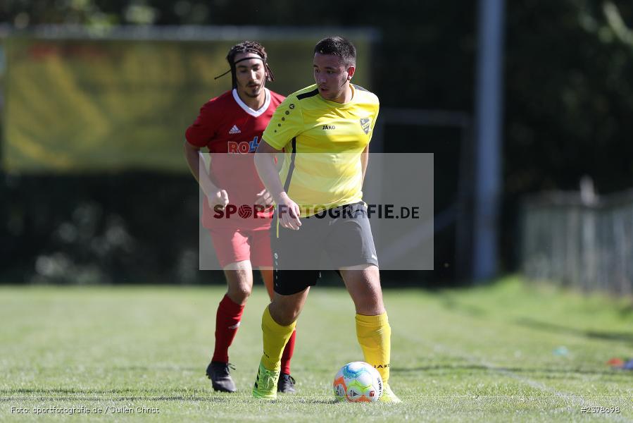 Lukas Wolf, Sportgelände, Aura im Sinngrund, 10.09.2023, sport, action, BFV, Fussball, Saison 2023/2024, 5. Spieltag, Kreisklasse Würzburg, SVR, BSC, SV Rieneck, BSC Aura - Bild-ID: 2378698