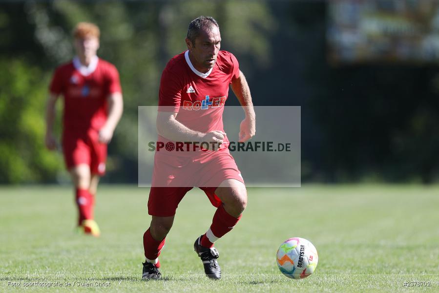 Christian Mathea, Sportgelände, Aura im Sinngrund, 10.09.2023, sport, action, BFV, Fussball, Saison 2023/2024, 5. Spieltag, Kreisklasse Würzburg, SVR, BSC, SV Rieneck, BSC Aura - Bild-ID: 2378702