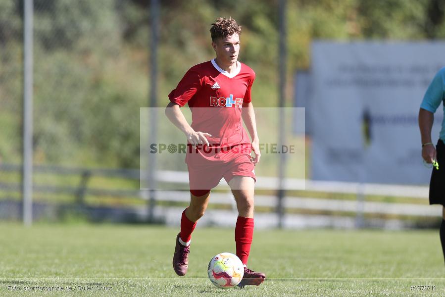 David Mathea, Sportgelände, Aura im Sinngrund, 10.09.2023, sport, action, BFV, Fussball, Saison 2023/2024, 5. Spieltag, Kreisklasse Würzburg, SVR, BSC, SV Rieneck, BSC Aura - Bild-ID: 2378712