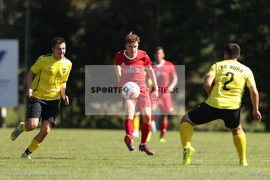 David Mathea, Sportgelände, Aura im Sinngrund, 10.09.2023, sport, action, BFV, Fussball, Saison 2023/2024, 5. Spieltag, Kreisklasse Würzburg, SVR, BSC, SV Rieneck, BSC Aura - Bild-ID: 2378734