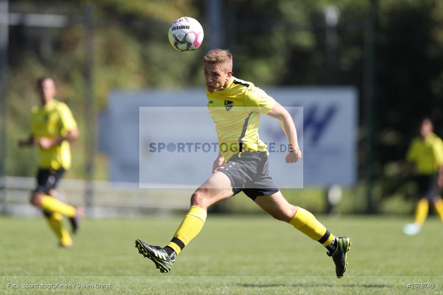 Pascal Schelbert, Sportgelände, Aura im Sinngrund, 10.09.2023, sport, action, BFV, Fussball, Saison 2023/2024, 5. Spieltag, Kreisklasse Würzburg, SVR, BSC, SV Rieneck, BSC Aura - Bild-ID: 2378740