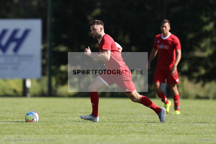 Florian Buki, Sportgelände, Aura im Sinngrund, 10.09.2023, sport, action, BFV, Fussball, Saison 2023/2024, 5. Spieltag, Kreisklasse Würzburg, SVR, BSC, SV Rieneck, BSC Aura - Bild-ID: 2378748