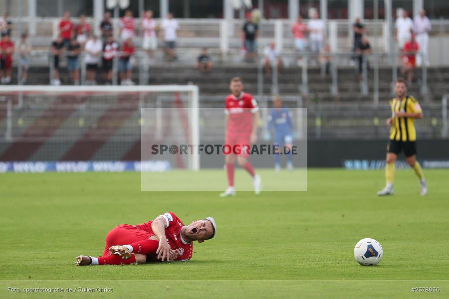 Thomas Haas, FLYERALARM Arena, Würzburg, 12.09.2023, sport, action, BFV, Fussball, Saison 2023/2024, Achtelfinale, Toto-Pokal, BAY, FWK, SpVgg Bayreuth, FC Würzburger Kickers - Bild-ID: 2378830