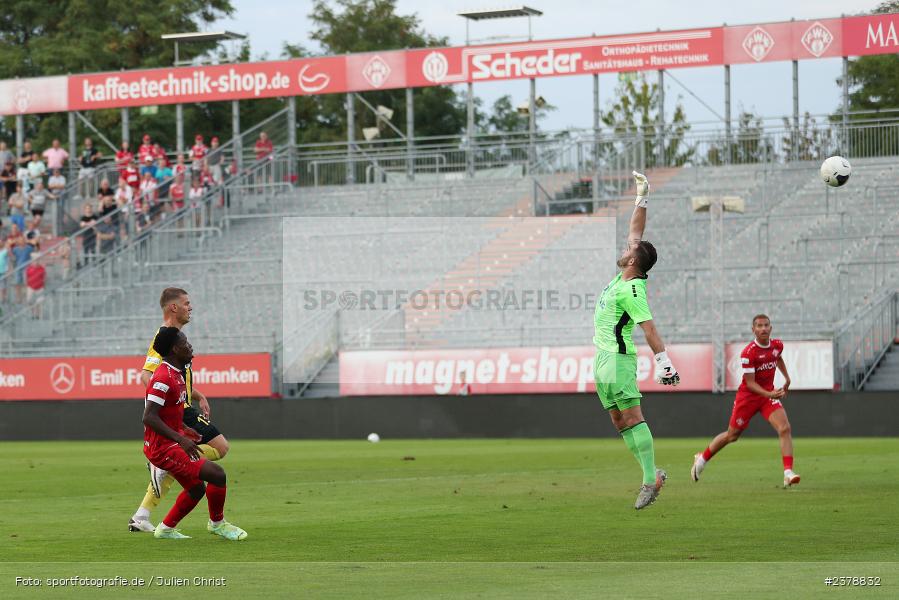 Benjika Caciel, FLYERALARM Arena, Würzburg, 12.09.2023, sport, action, BFV, Fussball, Saison 2023/2024, Achtelfinale, Toto-Pokal, BAY, FWK, SpVgg Bayreuth, FC Würzburger Kickers - Bild-ID: 2378832
