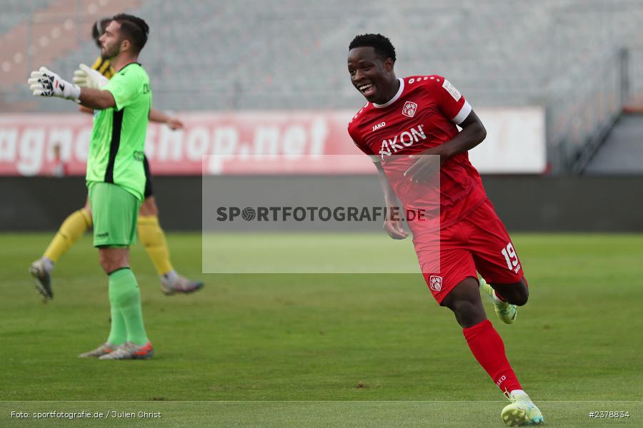 Benjika Caciel, FLYERALARM Arena, Würzburg, 12.09.2023, sport, action, BFV, Fussball, Saison 2023/2024, Achtelfinale, Toto-Pokal, BAY, FWK, SpVgg Bayreuth, FC Würzburger Kickers - Bild-ID: 2378834