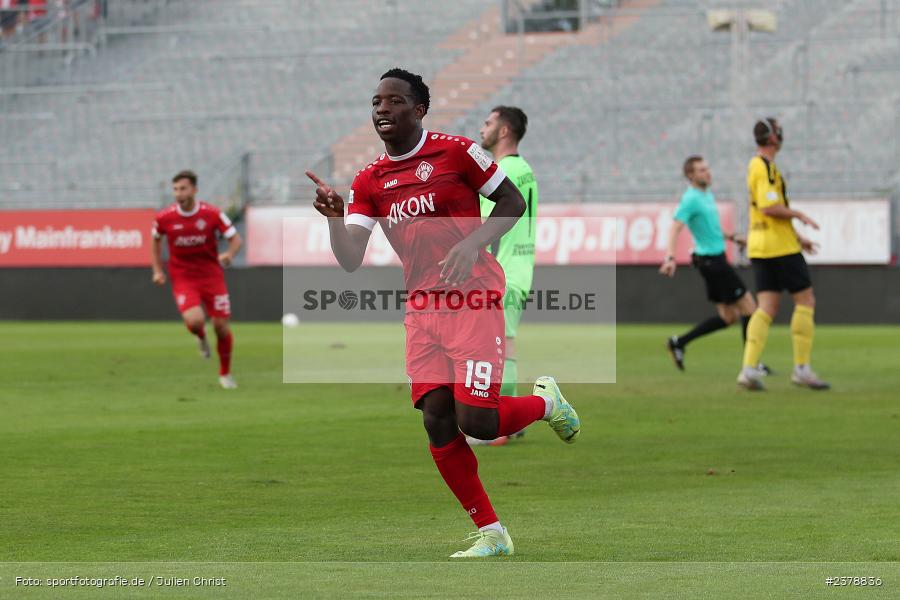Benjika Caciel, FLYERALARM Arena, Würzburg, 12.09.2023, sport, action, BFV, Fussball, Saison 2023/2024, Achtelfinale, Toto-Pokal, BAY, FWK, SpVgg Bayreuth, FC Würzburger Kickers - Bild-ID: 2378836