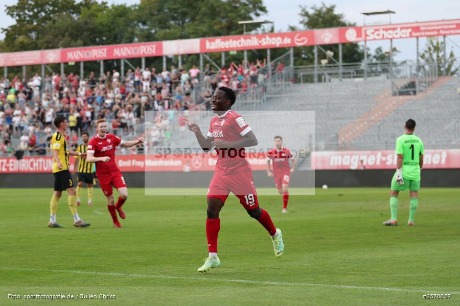 Benjika Caciel, FLYERALARM Arena, Würzburg, 12.09.2023, sport, action, BFV, Fussball, Saison 2023/2024, Achtelfinale, Toto-Pokal, BAY, FWK, SpVgg Bayreuth, FC Würzburger Kickers - Bild-ID: 2378837