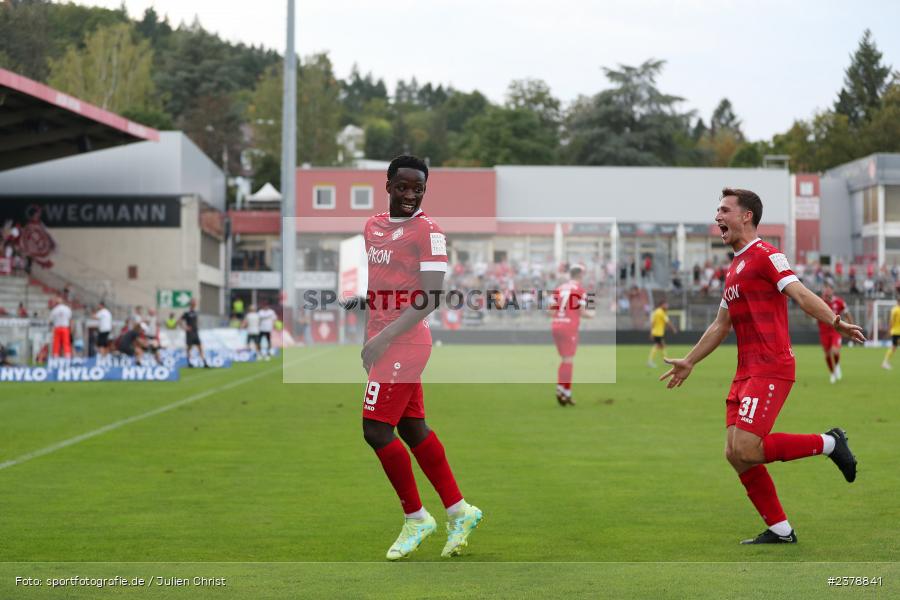 Benjika Caciel, FLYERALARM Arena, Würzburg, 12.09.2023, sport, action, BFV, Fussball, Saison 2023/2024, Achtelfinale, Toto-Pokal, BAY, FWK, SpVgg Bayreuth, FC Würzburger Kickers - Bild-ID: 2378841