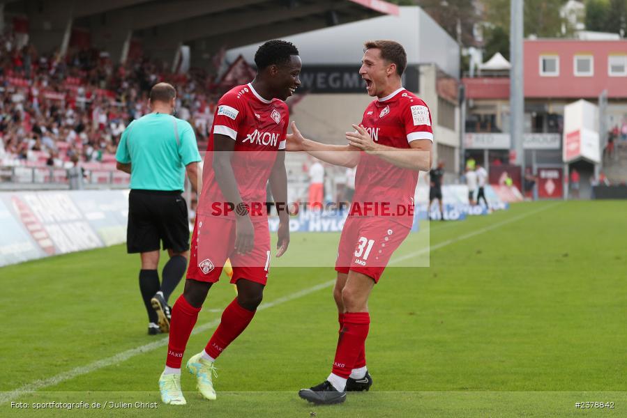Benjika Caciel, FLYERALARM Arena, Würzburg, 12.09.2023, sport, action, BFV, Fussball, Saison 2023/2024, Achtelfinale, Toto-Pokal, BAY, FWK, SpVgg Bayreuth, FC Würzburger Kickers - Bild-ID: 2378842