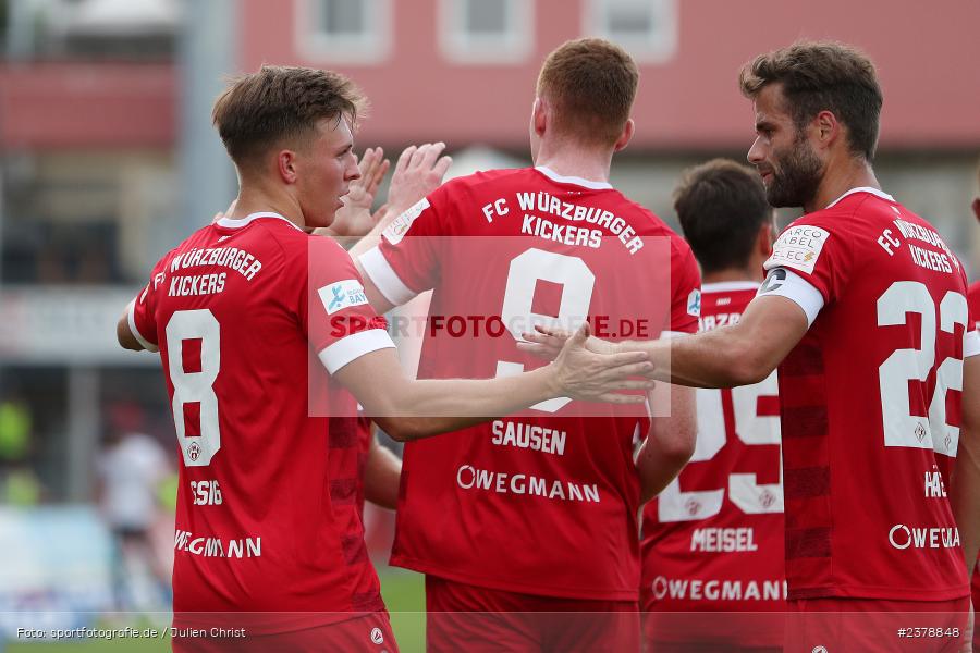 Fabian Wessig, FLYERALARM Arena, Würzburg, 12.09.2023, sport, action, BFV, Fussball, Saison 2023/2024, Achtelfinale, Toto-Pokal, BAY, FWK, SpVgg Bayreuth, FC Würzburger Kickers - Bild-ID: 2378848