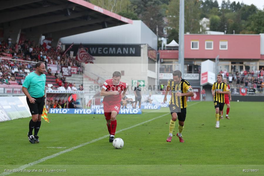 Tim Kraus, FLYERALARM Arena, Würzburg, 12.09.2023, sport, action, BFV, Fussball, Saison 2023/2024, Achtelfinale, Toto-Pokal, BAY, FWK, SpVgg Bayreuth, FC Würzburger Kickers - Bild-ID: 2378851